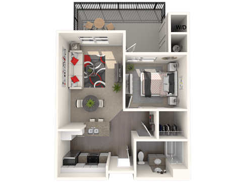 Bungalow Floor Plan at 55+ FountainGlen Temecula, Temecula